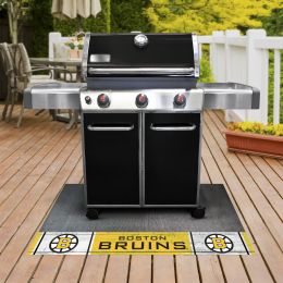 Boston Bruins Retro Logo Grill Mat - Vinyl 26 x 42