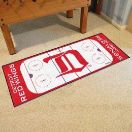 Detroit Red Wings Retro Logo Rink Runner Mat - 29.5 x 72