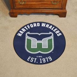 Hartford Whalers Retro Alt Logo Roundel Mat - 27"