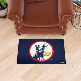 Kansas City Scouts Retro Moscot Starter Mat - 19 x 30