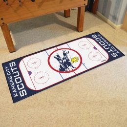 Kansas City Scouts Retro Moscto Rink Runner Mat - 29.5 x 72