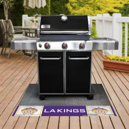 Los Angeles Kings Retro Moscot Grill Mat - Vinyl 26 x 42