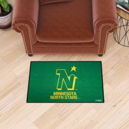 Minnesota North Stars Retro Moscot Starter Mat - 19 x 30