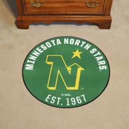 Minnesota North Stars Retro Moscot Roundel Mat - 27"