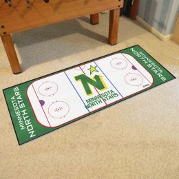 Minnesota North Stars Retro Moscto Rink Runner Mat - 29.5 x 72