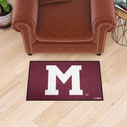 Montreal Maroons Retro Logo Starter Mat - 19 x 30