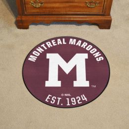 Montreal Maroons Retro Logo Roundel Mat - 27"