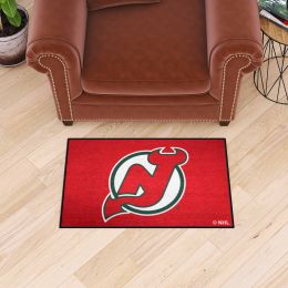 New Jersey Devils Retro Logo Starter Mat - 19 x 30