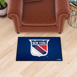 New York Rangers Retro Logo Starter Mat - 19 x 30