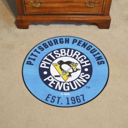 Pittsburgh Penguins Retro Moscot Roundel Mat - 27"