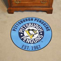 Pittsburgh Penguins Retro Moscot Roundel Mat - 27"