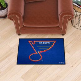 St. Louis Blues Retro Logo Starter Mat - 19 x 30