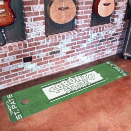 Toronto St. Pats Retro Logo Putting Green Mat - 18 x 72