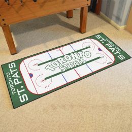 Toronto St. Pats Retro Logo Rink Runner Mat - 29.5 x 72