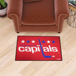 Washington Capitals Retro Logo Starter Mat - 19 x 30