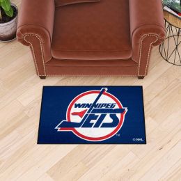 Winnipeg Jets Retro Alt Logo Starter Mat - 19 x 30