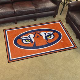 Auburn Tigers Area Rug - 4' x 6' Mascot Nylon