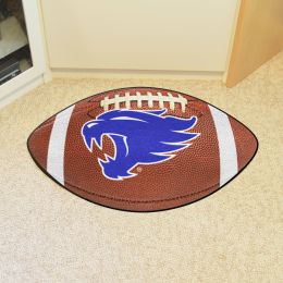 Kentucky Wildcats Logo Football Shaped Area Rug