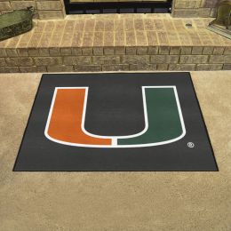 Miami Hurricanes Mascot All-Star Mat - 34 x 44.5