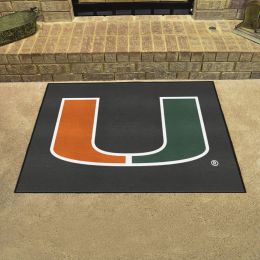 Miami Hurricanes Mascot All-Star Mat - 34 x 44.5