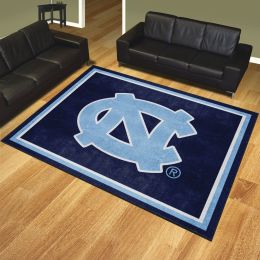 North Carolina Tar Heels Area Rug - 8' x 10' Mascot Nylon