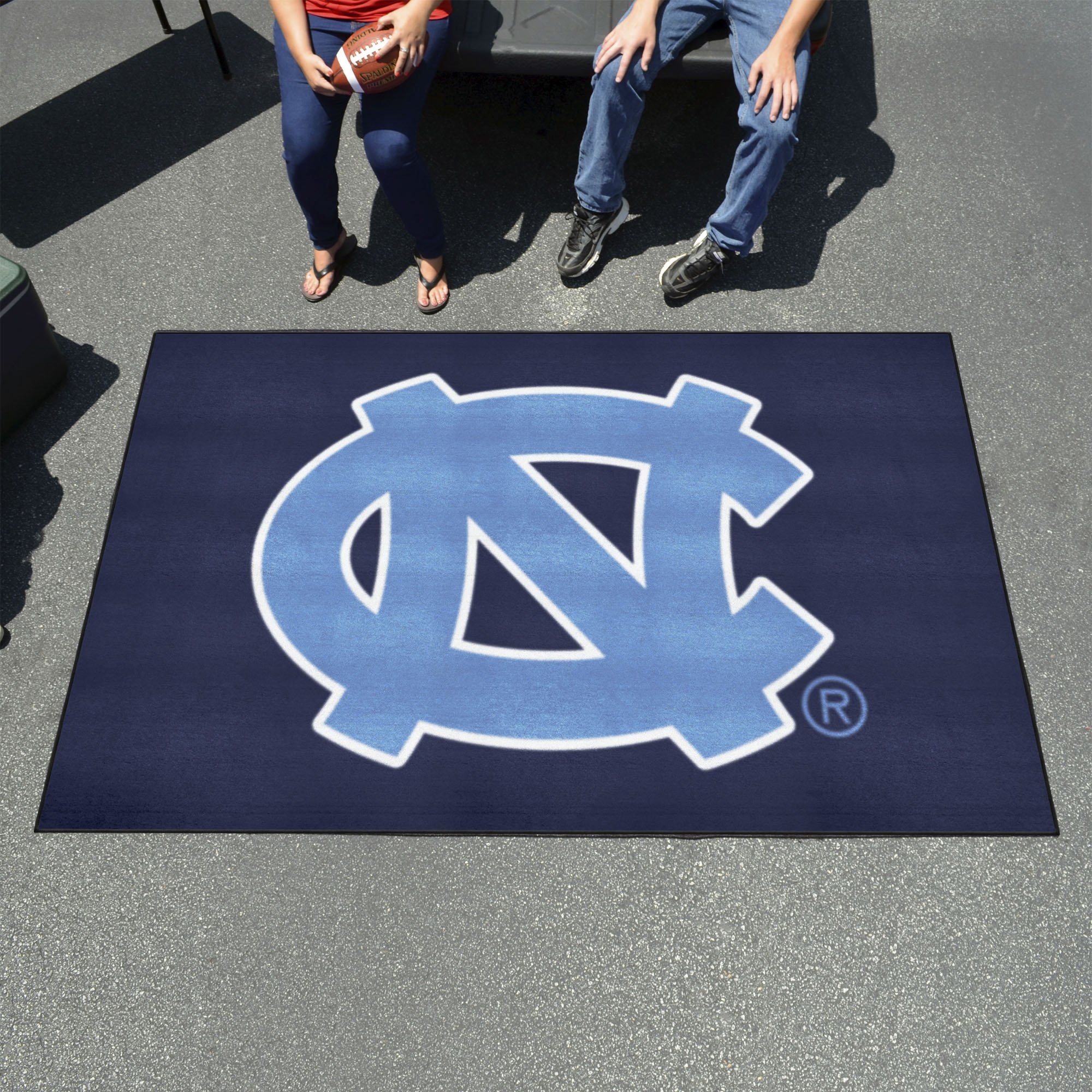 North Carolina Tar Heels Outdoor Mascot Ulti-Mat - Nylon 60 x 96