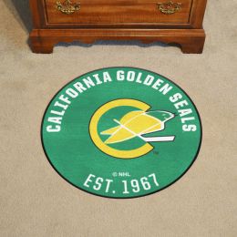 California Golden Seals Retro Moscot Roundel Mat - 27"