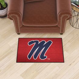 Ole Miss Rebels Logo Starter Mat - 19 x 30