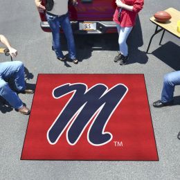 Ole Miss Rebels Mascot Tailgater Mat - 60 x 72