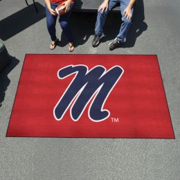 Ole Miss Rebels Outdoor Mascot Ulti-Mat - Nylon 60 x 96