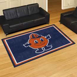 Syracuse Orange Area Rug - 5' x 8' Nylon