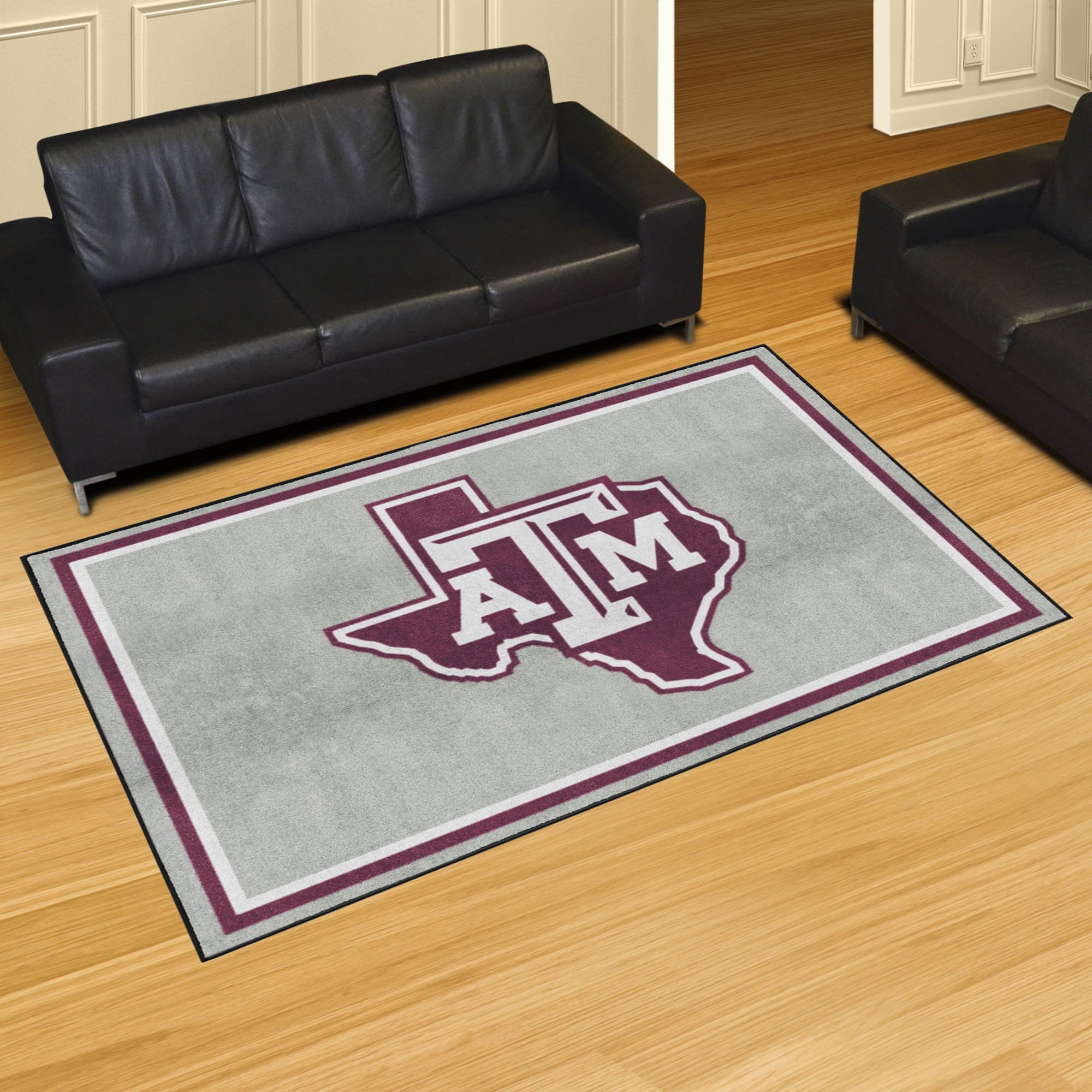 Texas A&M Aggies Area Rug - 5' x 8' Nylon