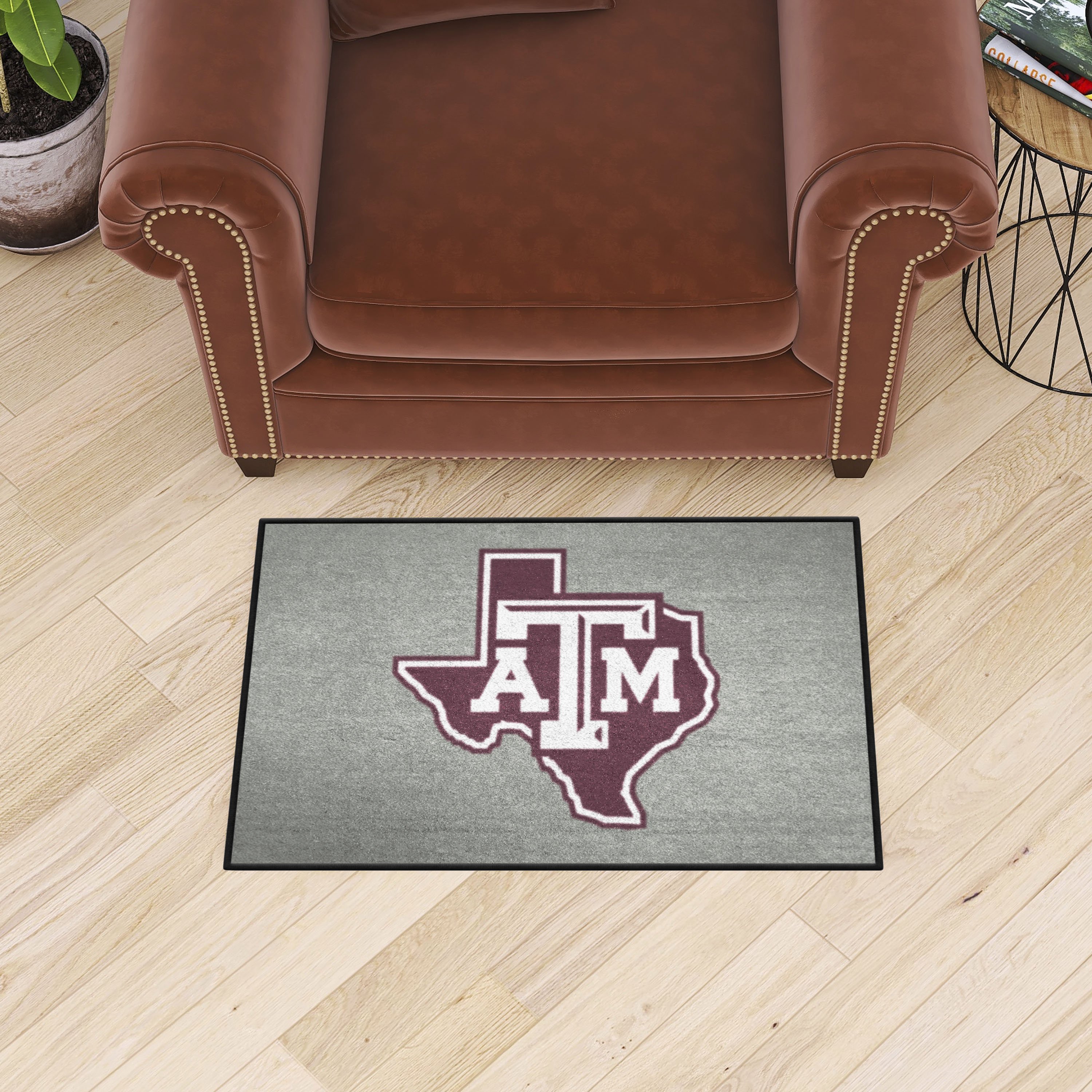 Texas A&M Aggies Logo Starter Mat - 19 x 30