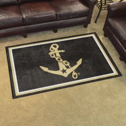 Vanderbilt Commodores Area Rug - 4' x 6' Mascot Nylon