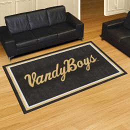 Vandy Boys Commodores Area Rug - 5' x 8' Nylon
