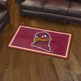 Virginia Tech Hokies Area Rug - 3' x 5' Mascot Nylon