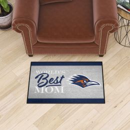 UTSA Roadrunners World's Best Mom Starter Doormat - 19 x 30