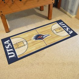 UTSA Roadrunners Basketball Court Runner Mat - 30 x 72