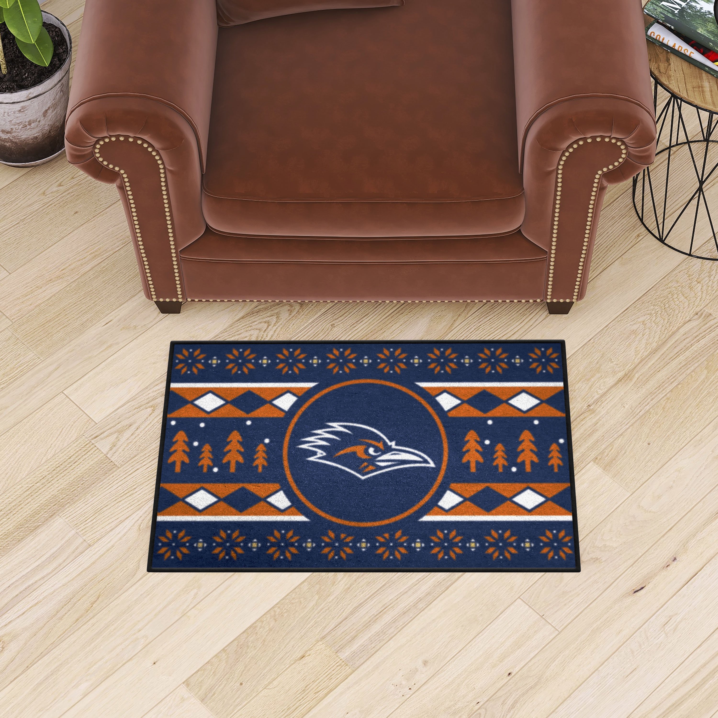 UTSA Roadrunners Holiday Sweater Starter Doormat - 19 x 30