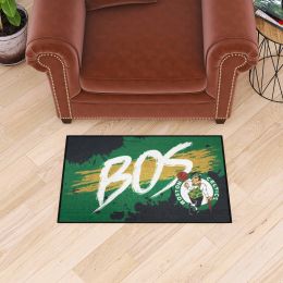 Boston Celtics Starter Mat Slogan - 19 x 30