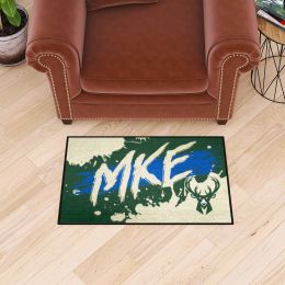 Milwaukee Bucks Starter Mat Slogan - 19 x 30