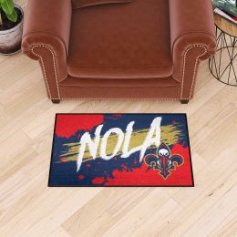 New Orleans Pelicans Starter Mat Slogan - 19 x 30