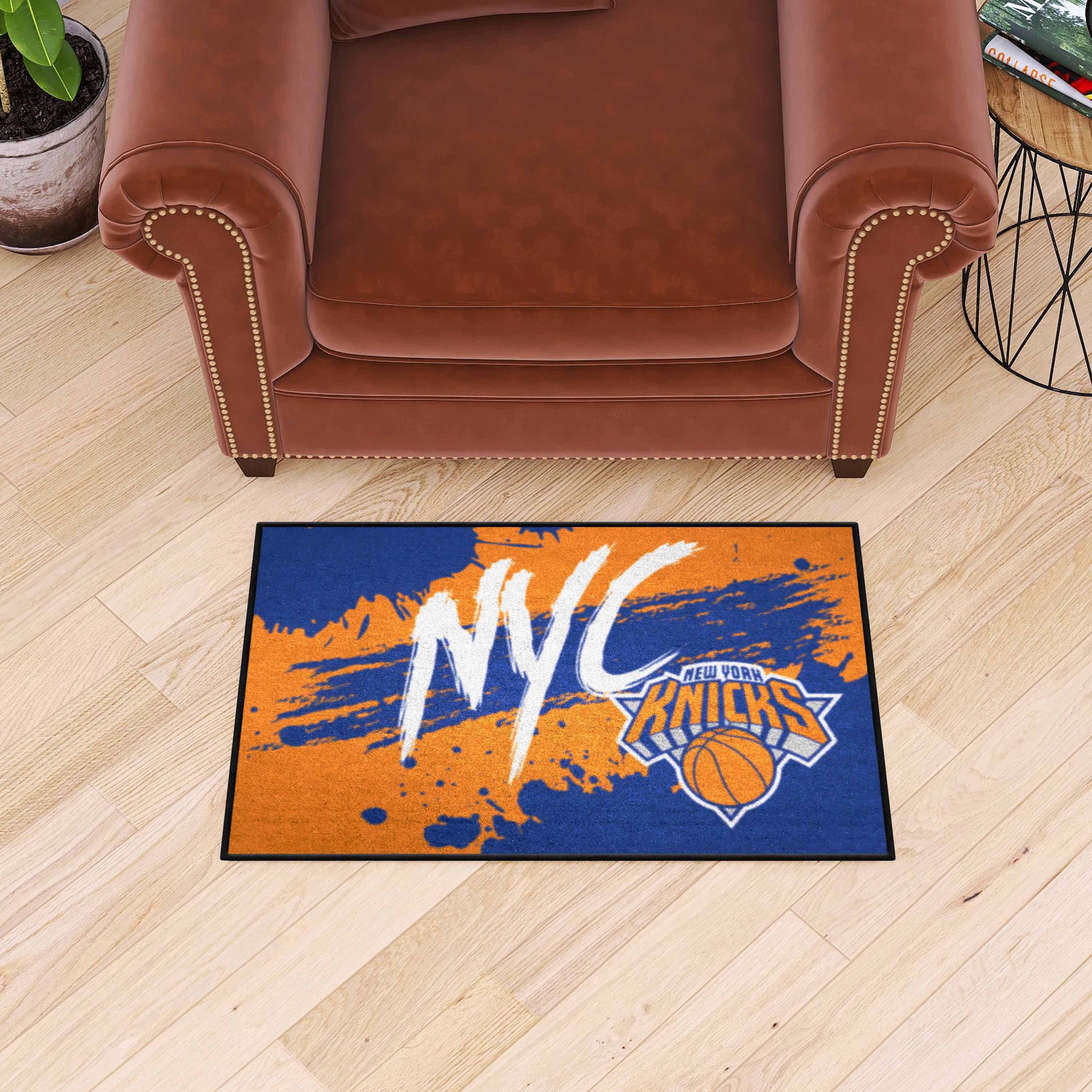 New York Knicks Starter Mat Slogan - 19 x 30
