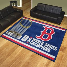 Boston Red Sox Area Rug - Dynasty 8' x 10' Nylon