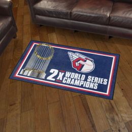 Cleveland Guardians Area Rug - Dynasty 3' x 5' Nylon