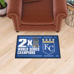 Kansas City Royals Dynasty Starter Mat - 19 x 30