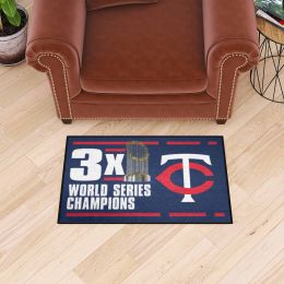 Minnesota Twins Dynasty Starter Mat - 19 x 30