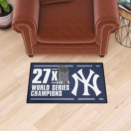 New York Yankees Dynasty Starter Mat - 19 x 30