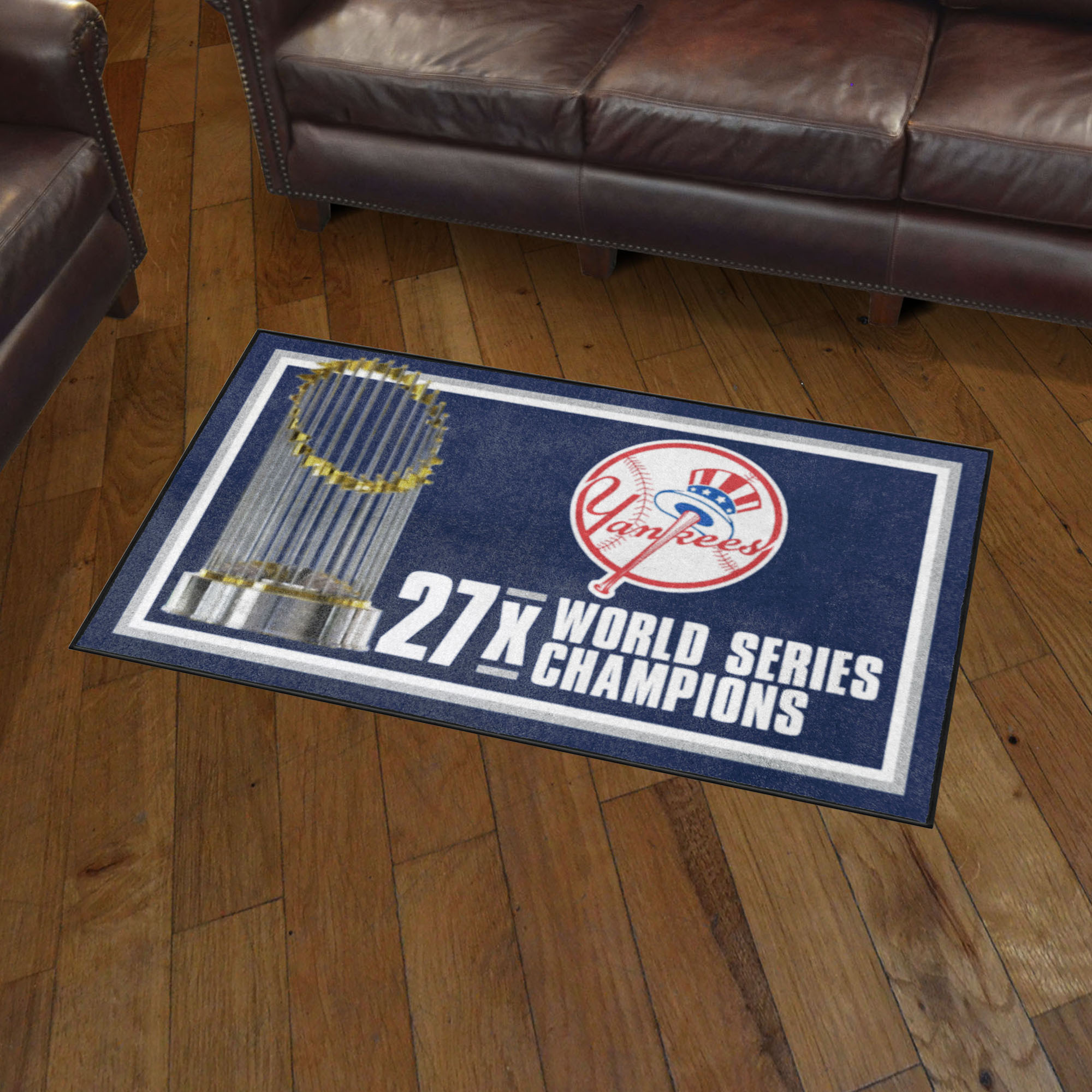 New York Yankees Area Rug - Dynasty 3' x 5' Nylon