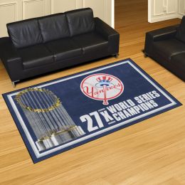 New York Yankees Area Rug - Dynasty 5' x 8' Nylon